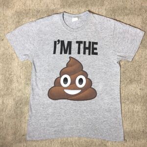 Vintage Poop Emoji T-Shirt | Medium